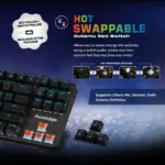 Cosmic Byte 'Firefly' GK34 Keyboard with Hot Swappable switches CB-GK-34 - Image 9