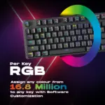 Cosmic Byte 'Firefly' GK34 Keyboard with Hot Swappable switches CB-GK-34 - Image 8
