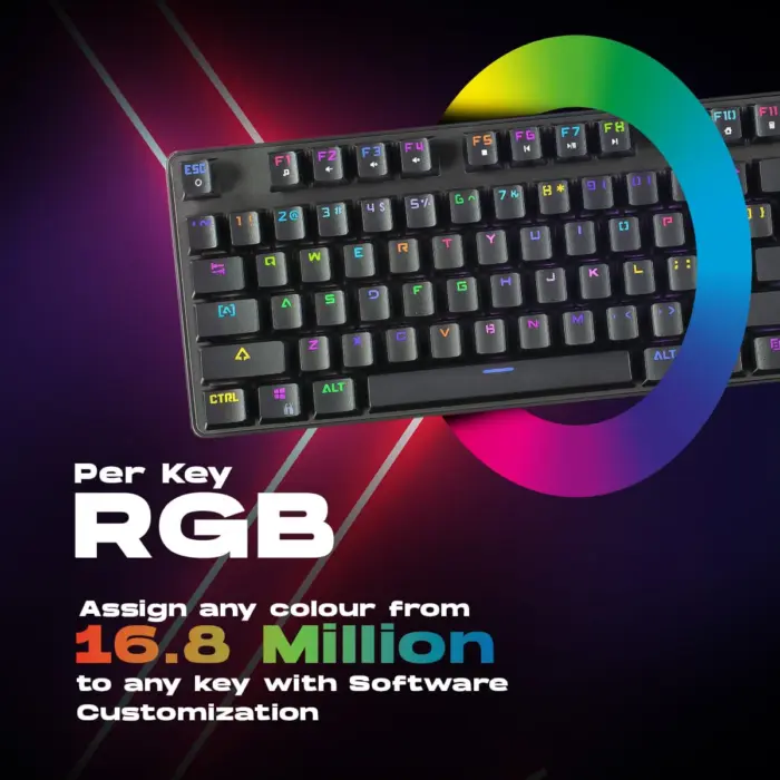 Cosmic Byte 'Firefly' GK34 Keyboard with Hot Swappable switches CB-GK-34 - Image 8