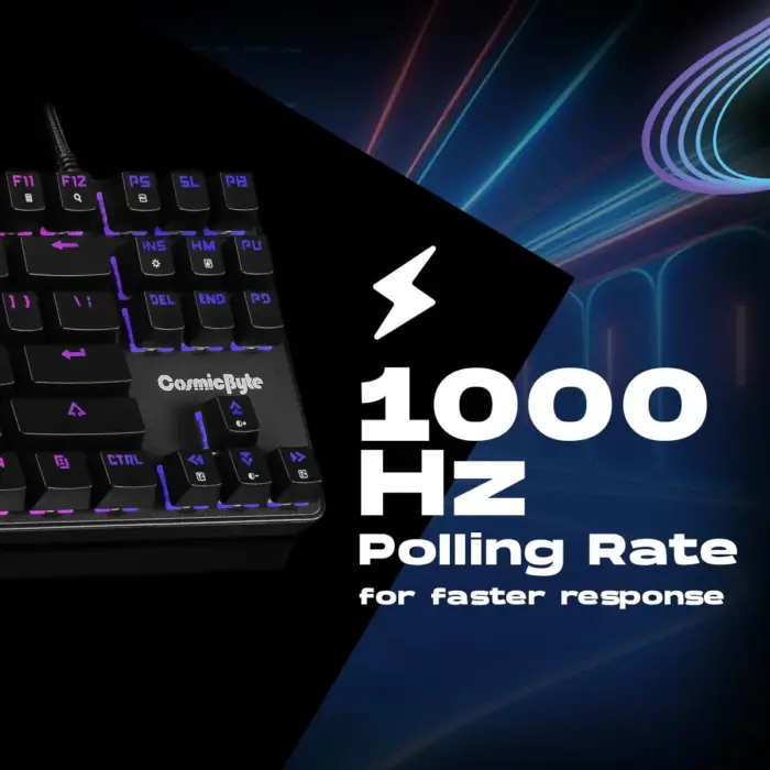 Cosmic Byte 'Firefly' GK34 Keyboard with Hot Swappable switches CB-GK-34 - Image 5