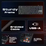 Cosmic Byte 'Firefly' GK34 Keyboard with Hot Swappable switches CB-GK-34 - Image 2