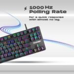 Cosmic Byte 'Firefly' per key RGB Ten-Keyless Mechanical Keyboard CB-GK-18 - Image 6