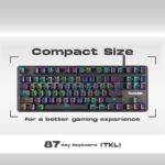Cosmic Byte 'Firefly' per key RGB Ten-Keyless Mechanical Keyboard CB-GK-16 - Image 7