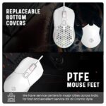 Cosmic Byte Firestorm,67 gms lightweight,1000Hz Polling Rate,Pixart 3327 Sensor,7 Buttons,Customizable DPI (White) - Image 8