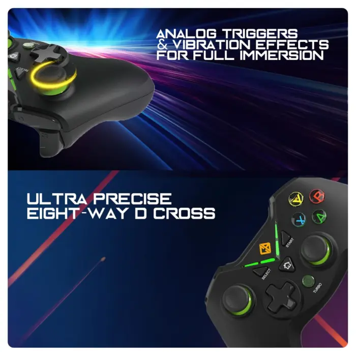 Cosmic Byte Gamepad Dongle for PC, Compatible with Stratos Xenon and Quantum Gamepad (Black) - Image 2