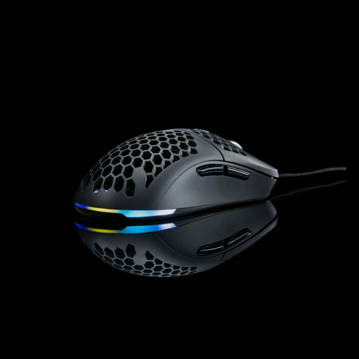 Cosmic Byte Kilonova 3389IC RGB Wired Gaming Mouse , Pixart 3389 Sensor, 73grams, Adjustable Weights, Paracord Cable, Replaceable Top Cover and Side Buttons - Image 6