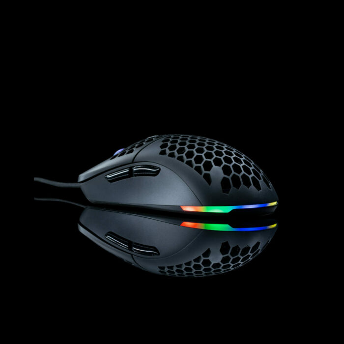 Cosmic Byte Kilonova 3389IC RGB Wired Gaming Mouse , Pixart 3389 Sensor, 73grams, Adjustable Weights, Paracord Cable, Replaceable Top Cover and Side Buttons - Image 5