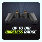 Cosmic Byte Nexus Wireless Controller, Dual Vibration Motors,Sensitive Triggers,2AAA battery Black - Image 8