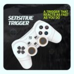 Cosmic Byte Nexus Wireless Controller, Dual Vibration Motors,Sensitive Triggers,2AAA battery White - Image 3