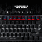Cosmic Byte Pandora TKL Rainbow LED Mechanical Keyboard, Red Switches CB-GK-26 - Image 2