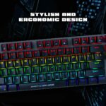Cosmic Byte Pandora TKL Rainbow LED Mechanical Keyboard, Outemu Blue CB-GK-25 - Image 2