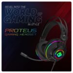 Cosmic Byte Proteus 7.1 RGB,Dual Input Headphone,ENC Microphone (Available Colours-Black) - Image 9