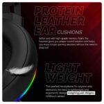 Cosmic Byte Proteus 7.1 RGB,Dual Input Headphone,ENC Microphone (Available Colours-Black) - Image 6