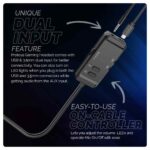 Cosmic Byte Proteus 7.1 RGB,Dual Input Headphone,ENC Microphone (Available Colours-Black) - Image 5