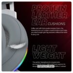 Cosmic Byte Proteus 7.1 RGB,Dual Input Headphone,ENC Microphone (Available Colours-White) - Image 6