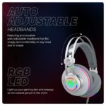 Cosmic Byte Proteus 7.1 RGB,Dual Input Headphone,ENC Microphone (Available Colours-White) - Image 2