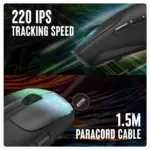 Cosmic Byte Pulse Wired Gaming Mouse, 40 gm Lightweight, 1000 Hz Polling rate,Pixart 3327 Sensor,200-12400 DPI - Image 7
