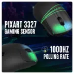 Cosmic Byte Pulse Wired Gaming Mouse, 40 gm Lightweight, 1000 Hz Polling rate,Pixart 3327 Sensor,200-12400 DPI - Image 5