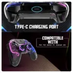Cosmic Byte Quantum Dual Mode Bluetooth + Wired Controller for PS4, PC, iOS, Android, Switch, Hall effect Triggers and Joystick - Image 6