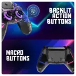 Cosmic Byte Quantum Dual Mode Bluetooth + Wired Controller for PS4, PC, iOS, Android, Switch, Hall effect Triggers and Joystick - Image 4