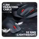 Cosmic Byte Raptor Dual Mode Wireless + Wired Gaming Mouse - Image 6