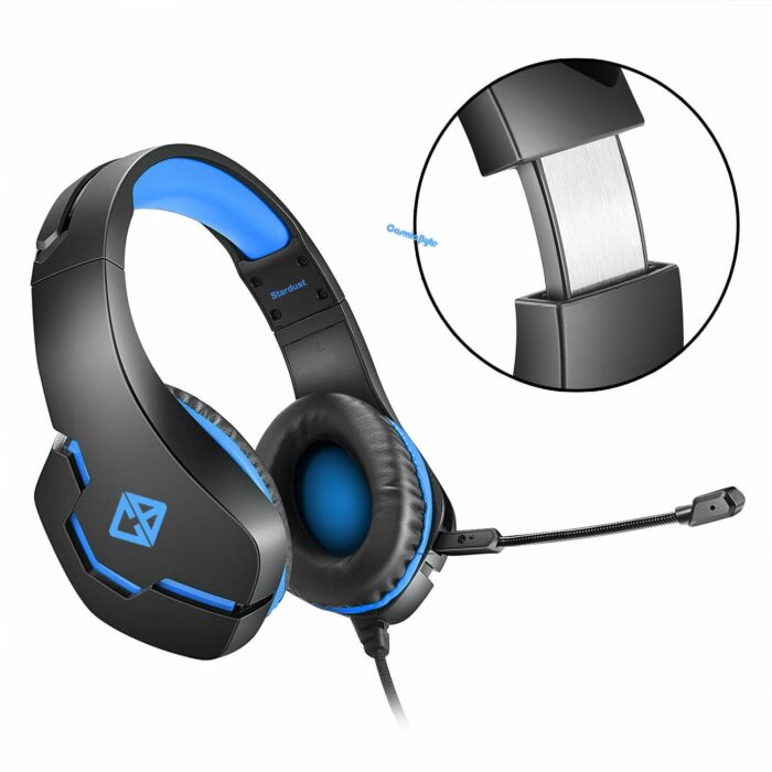 Cosmic Byte Stardust Gaming Headphone with 3.5 mm jack for PC, PS4, Mobiles, Tablets (Blue) - Image 6