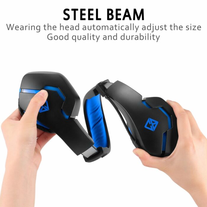 Cosmic Byte Stardust Gaming Headphone with 3.5 mm jack for PC, PS4, Mobiles, Tablets (Blue) - Image 3