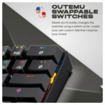 Cosmic Byte Themis 61 key Mechanical Per Key RGB Keyboard with Software,Outemu Red Switch - Image 7