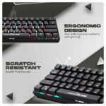 Cosmic Byte Themis 61 key Mechanical Per Key RGB Keyboard with Software,Outemu Red Switch - Image 4