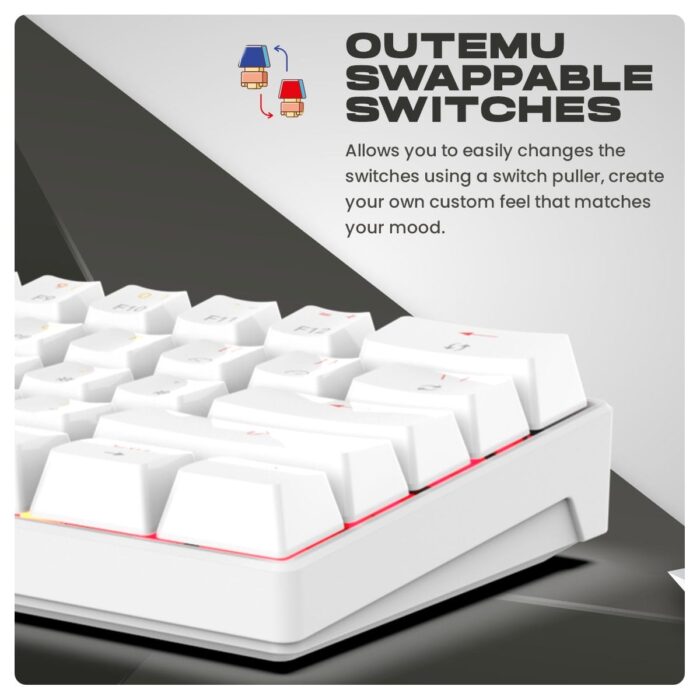Cosmic Byte Themis Mechanical Gaming Keyboard Upgraded with Swappable Switches - Image 7