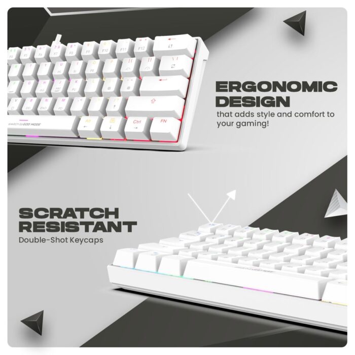 Cosmic Byte Themis Mechanical Gaming Keyboard Upgraded with Swappable Switches - Image 3