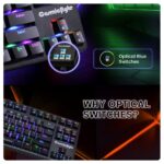 Cosmic Byte Trinity Optical Swappable Switch Keyboard CB-GK-38 WIRED - Image 5