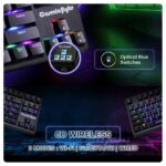 Cosmic Byte Trinity Optical Swappable Switch Keyboard CB-GK-39 Wireless - Image 2