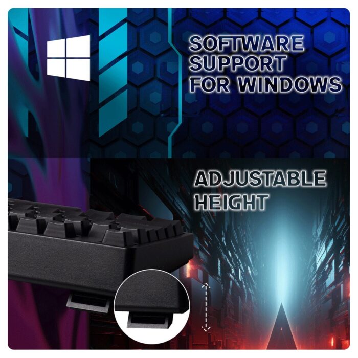 Cosmic Byte Trinity Optical Swappable Switch Keyboard CB-GK-39 Wireless - Image 4
