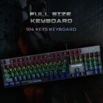Cosmic Byte Vanth Full Length Rainbow LED Mechanical Keyboard, Outemu Blue Switch - Image 7