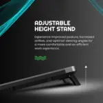 Cosmic Byte Wind RGB Laptop Cooling Pad,2 fan design,supports upto 15.6" laptops - Image 6