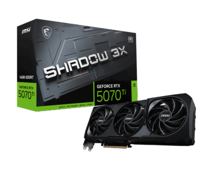 MSI GeForce RTX 5070 Ti 16G Shadow 3X OC