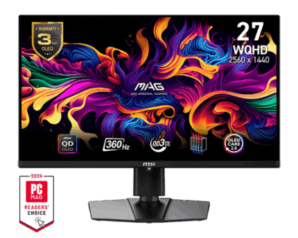 MSI MAG 271QPX OLED Computer Monitor