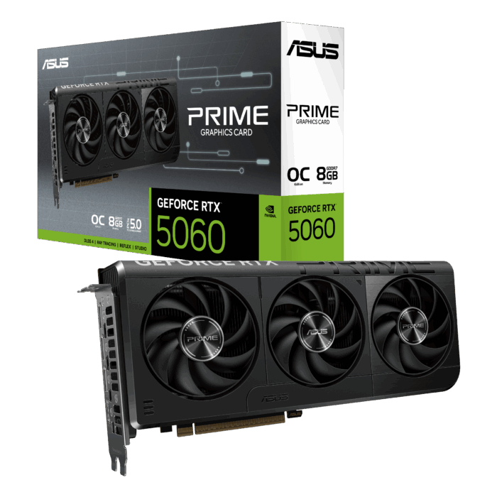 Asus Prime GeForce RTX 5060 8GB GDDR7 OC Edition Graphics Card - Image 3