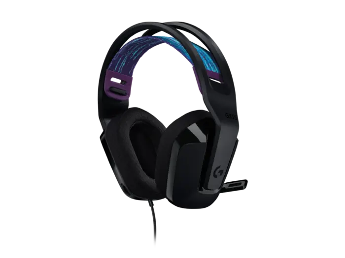 Logitech G335 Wired Gaming Headset, with Microphone, 3.5mm Audio Jack, Comfortable Memory Foam Earpads, Lightweight, Compatible with PC, PlayStation, Xbox, Nintendo Switch - Black - Image 3
