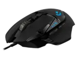 Logitech G502 Hero High Performance Wired Gaming Mouse, Hero 25K Sensor, 25,600 DPI, RGB, Adjustable Weights, 11 Programmable Buttons, On-Board Memory, PC/Mac - Black - Image 9