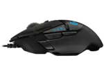 Logitech G502 Hero High Performance Wired Gaming Mouse, Hero 25K Sensor, 25,600 DPI, RGB, Adjustable Weights, 11 Programmable Buttons, On-Board Memory, PC/Mac - Black - Image 8