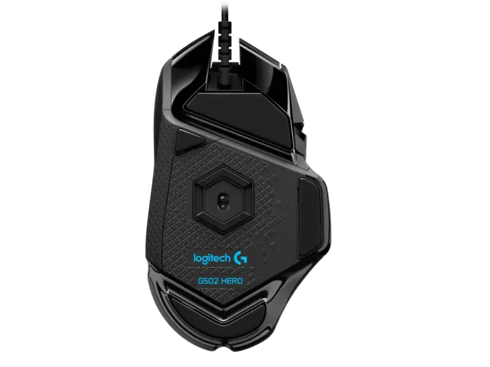 Logitech G502 Hero High Performance Wired Gaming Mouse, Hero 25K Sensor, 25,600 DPI, RGB, Adjustable Weights, 11 Programmable Buttons, On-Board Memory, PC/Mac - Black - Image 5