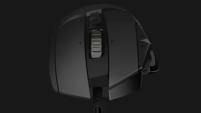 Logitech G502 Hero High Performance Wired Gaming Mouse, Hero 25K Sensor, 25,600 DPI, RGB, Adjustable Weights, 11 Programmable Buttons, On-Board Memory, PC/Mac - Black - Image 2