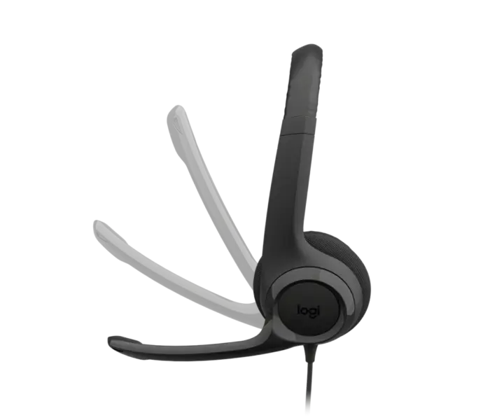 Logitech H390 Wired On Ear Headset for PC/Laptop, Stereo Headphones with Noise Cancelling Microphone, USB-A, In-Line Controls, Works with Chromebook - Image 4