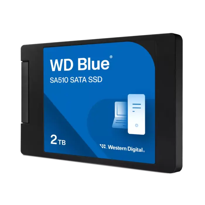 Western Digital WD Blue SATA 2TB, Up to 560MB/s, 2.5 Inch/7 mm, 5Y Warranty, Internal Solid State Drive (SSD) (WDS200T2B0A) - Image 2