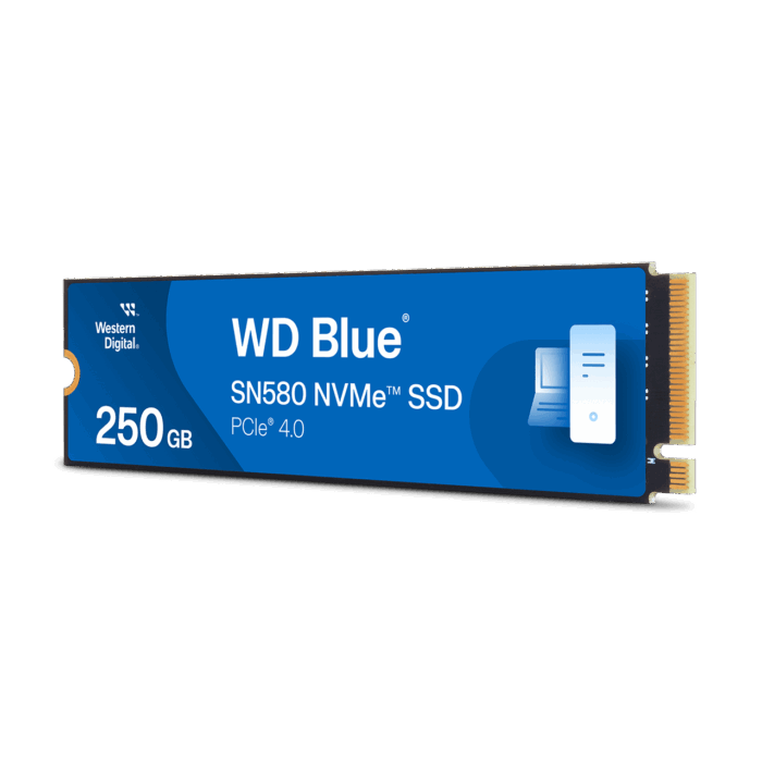 Western Digital Blue SN580 PCIe Gen 4 Nvme Ssd Internal Storage, 250GB - Image 2