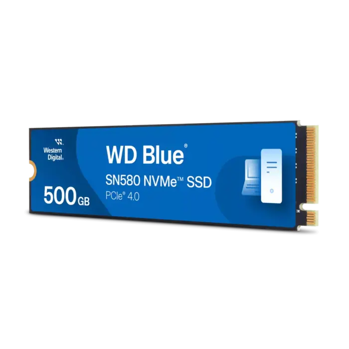 Western Digital Blue SN580 PCIe Gen 4 NVMe SSD Internal Storage, 500GB - Image 2