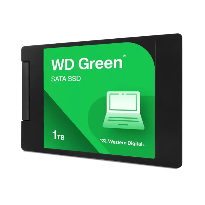 Western Digital WD Green SATA 1TB, Up to 545MB/s, 2.5 Inch/7 mm, 3Y Warranty, Internal Solid State Drive (SSD) (WDS100T3G0A) - Image 2