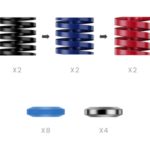 Cosmic Byte Moza CR-P2 Load Cell Pedals (Throttle + Brake Pedal) No Clutch- Sold Separately - Image 2